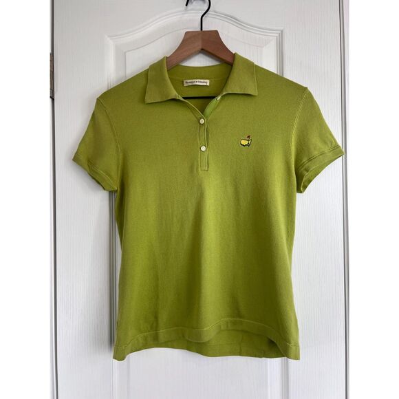 Vintage Fairway & Greene Masters Short Sleeve Lightweight Polo Sweater Size M - Picture 1 of 10
